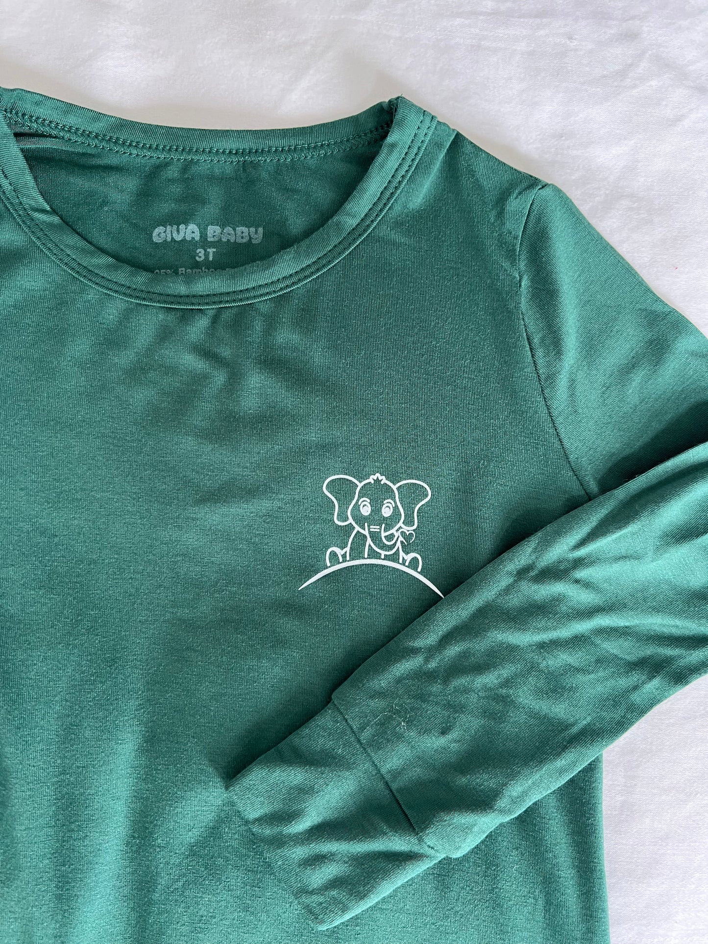 Bamboo Two-Piece Pajamas in Forest