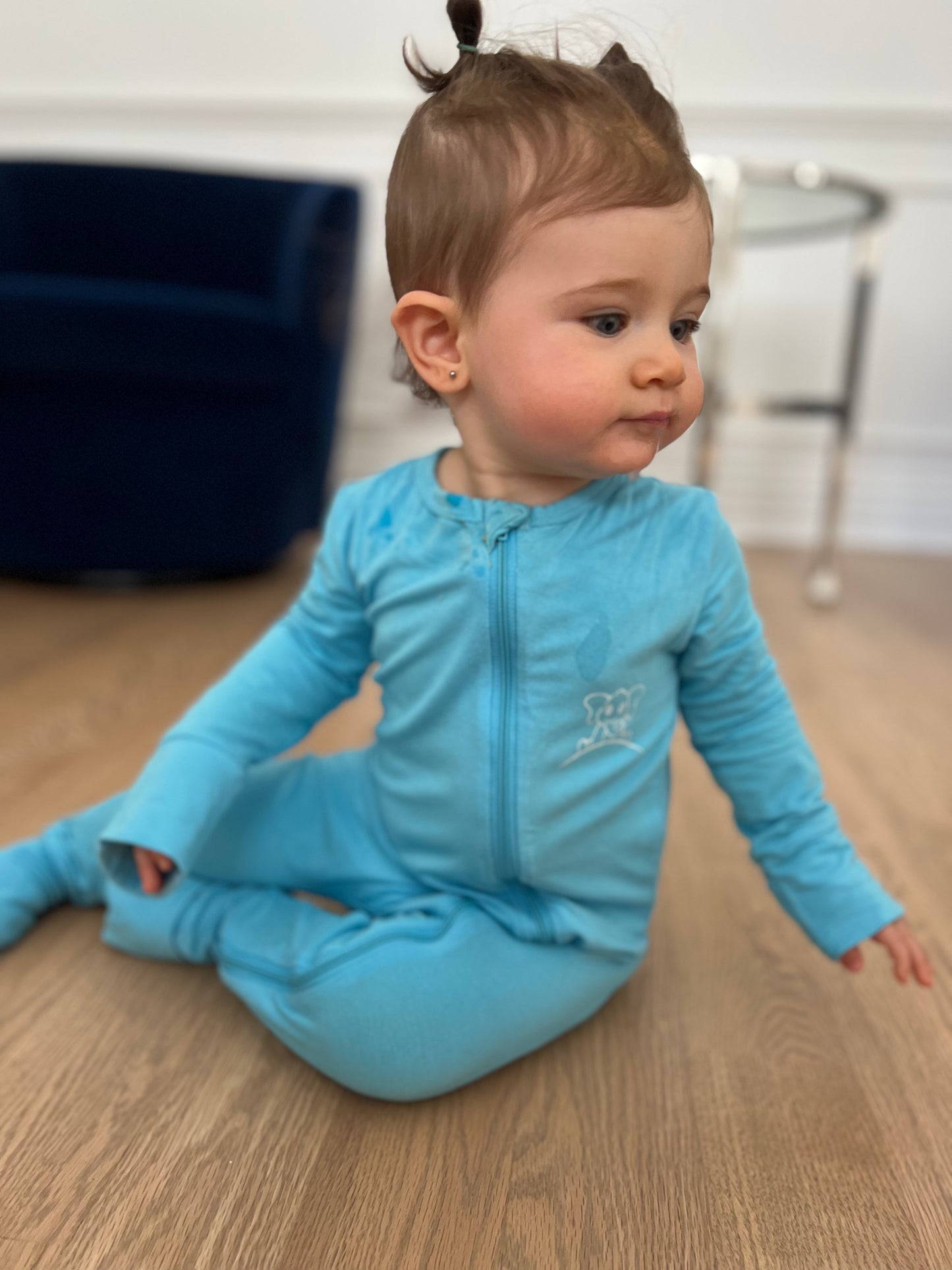 Bamboo Baby Sleeper in Sky