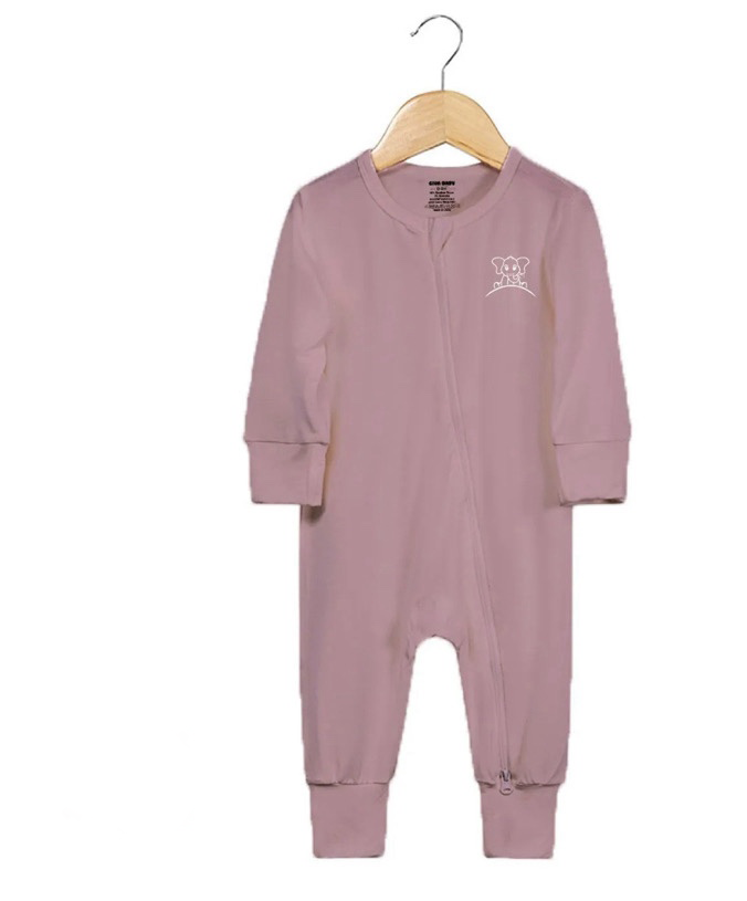 Bamboo Baby Sleeper in Rose